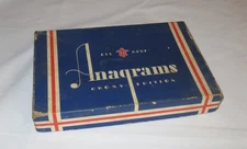 Vintage Anagrams Game. Eye Rest Ebony edition. #3015. 1960s.