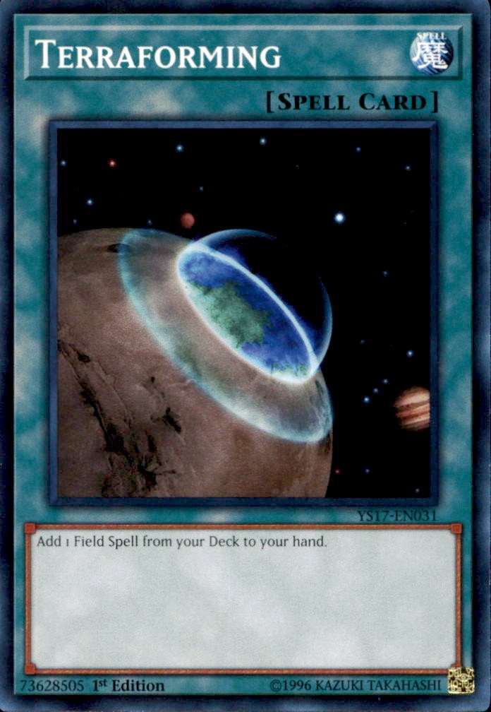 Terraforming YS17-EN031 C Starter Deck: Link Strike Yu-Gi-Oh 1st Edition NM