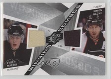 2008-09 SPx Winning Combos Evgeni Malkin Simon Gagne #WC-MG 12jw