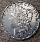 1885 O MORGAN SILVER DOLLAR