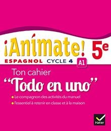 Animate ! 5e : espagnol cycle 4, A1 : mon cahier ... | Buch | Zustand akzeptabel