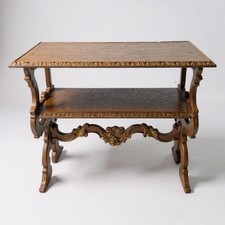 Vintage Atsonea Rococo Revival Gilt Side Table – Made in England