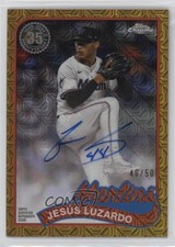2024 Topps Update Gold Refractor 46/50 Jesus Luzardo Jesús #T89CU-LUZ Auto 0uh1