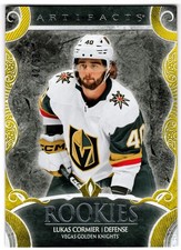 2024-25 Upper Deck Artifacts Rookies Yellow LUKAS CORMIER 177 /50 Golden Knights