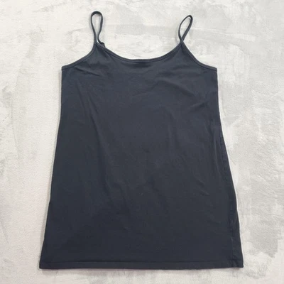 Torrid Top Womens 2X Black Jersey Camisole Tank Stretch Spaghetti Strap Layering - Image 1 of 4