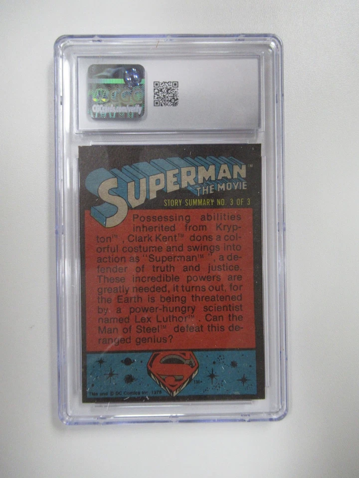 1978 Topps Superman All-American Hero! #63 CGC 8 - Image 3 of 3