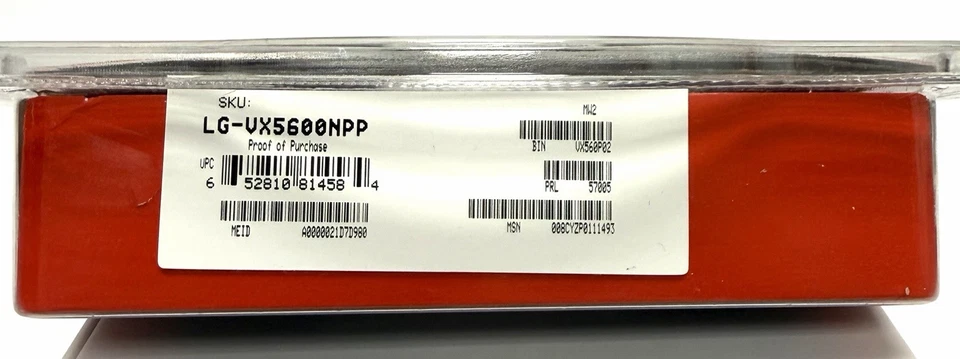 New Unused Verizon Prepaid Flip Phone *2010* Accolades VX5600 COMPLETE - Image 4 of 4