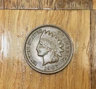 1907 Philadelphia Mint Indian Head Cent Uncirculated, Brown!