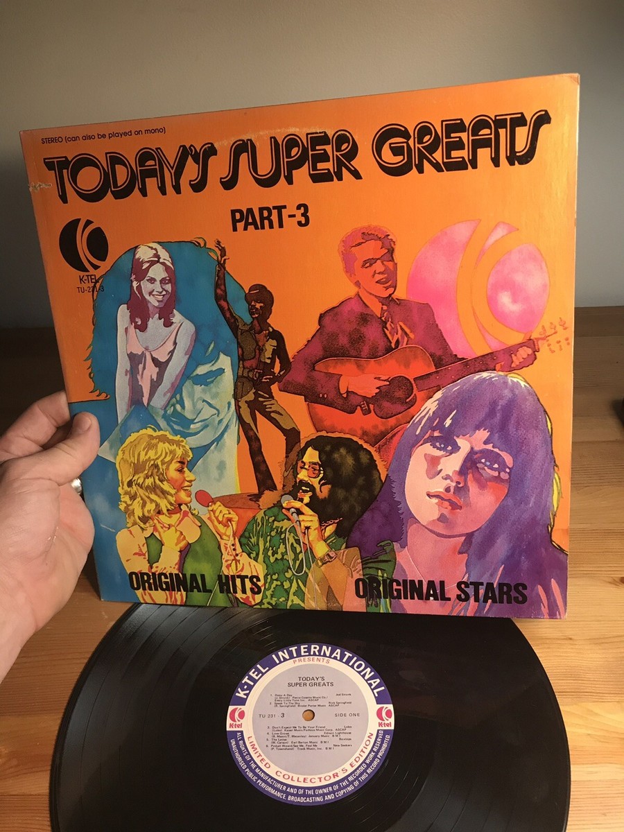 K-tel International Today's Super Greats Vinyl Record Album | eBay