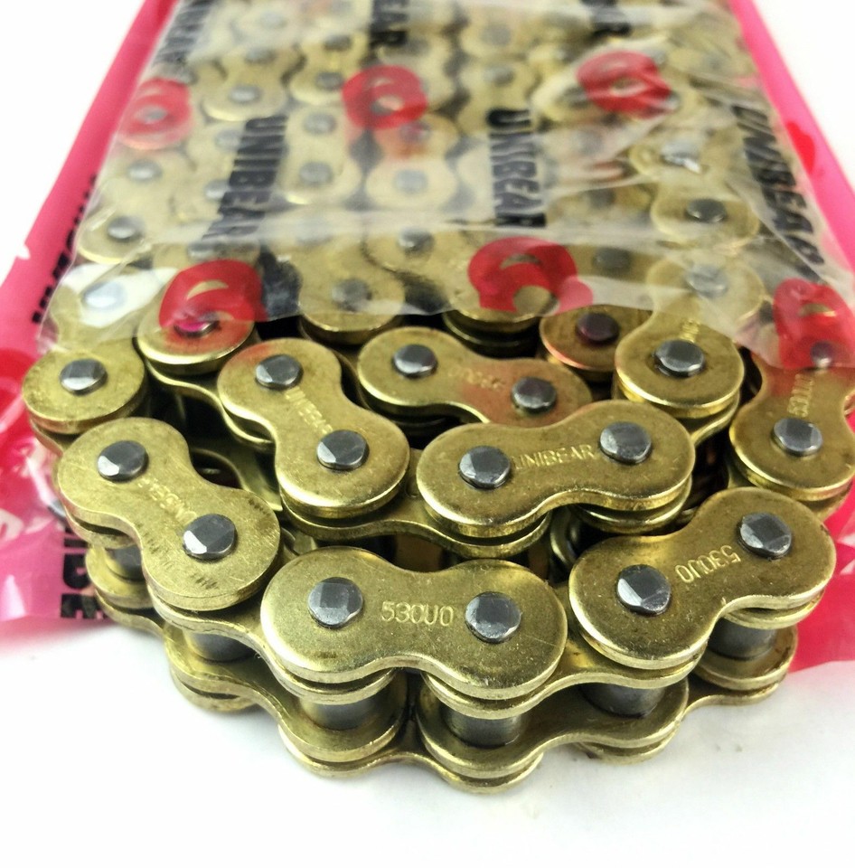 HILAKE 520 O-Ring Motorcycle Chain, 114 Links, Double Strand, Alloy Steel, 1 Inch Pitch, Powersports Drive Chain, For Motorcycles, Bicycles, Go-Karts, Mini Trail Bikes - Foto 9