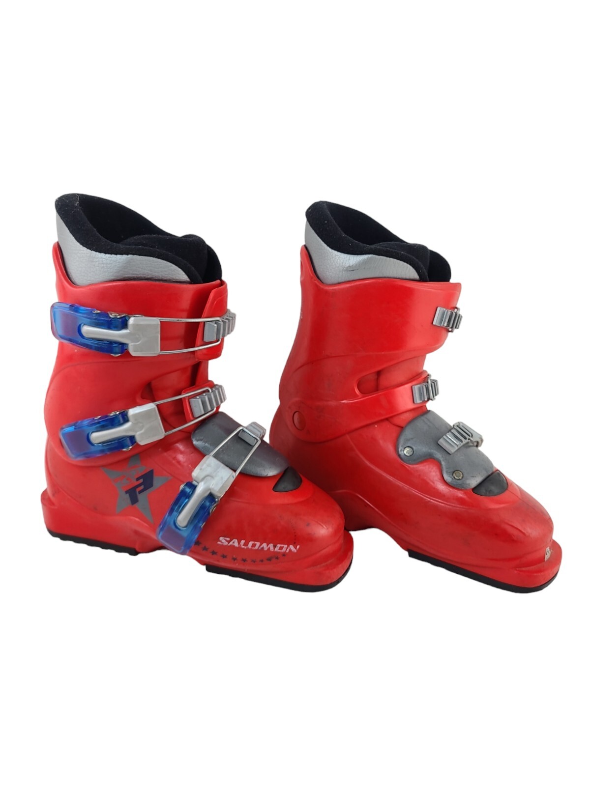 Salomon Performa T3 Stivali Sci Giovani Rosso Mondopoint 23 5 276 mm
