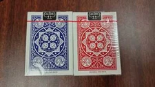 Tally Ho Fan Back Design Playing Cards Red & Blue New Sealed