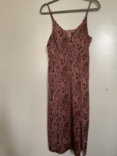 Express snake printed dress (Medium)