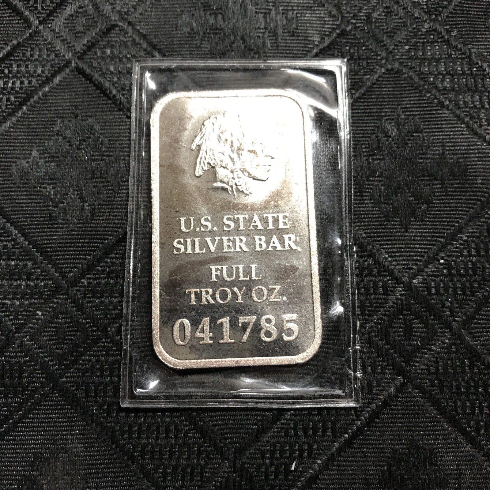U.S. State TX Texas Silver Bar 1 oz 999 VINTAGE sealed Federated Mint