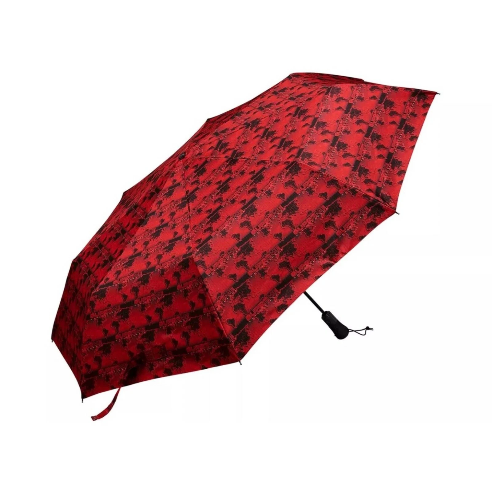 SUPREME x ShedRain World Famous parapluie rouge accessoires boutons unisexes pliables