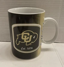 The Memory Company Colorado Buffaloes NCAA 5 1/2” Ceramic Mug - Black/Gold