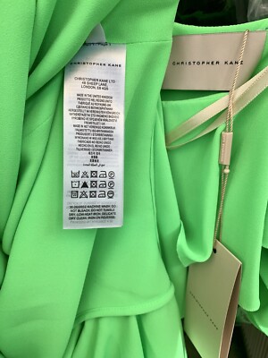 christopher kane green dress Christopher Kane Zip Sweater Emerald Crystal-Embellished Knit Size Extra Small