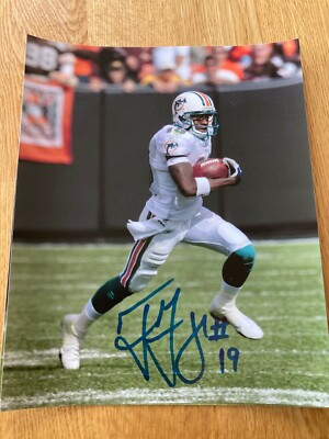 Dolphins Ted Ginn Signed 8x10 W/COA | eBay