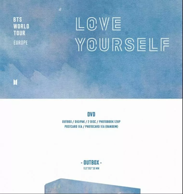 BTS LY EUROPE DVD