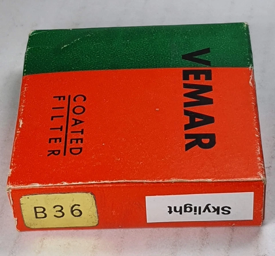B-36 Bay II Skylight Glass Lens Filter Japan B 36 BAYONET For Rolleiflex Bay36 - Image 3 of 4