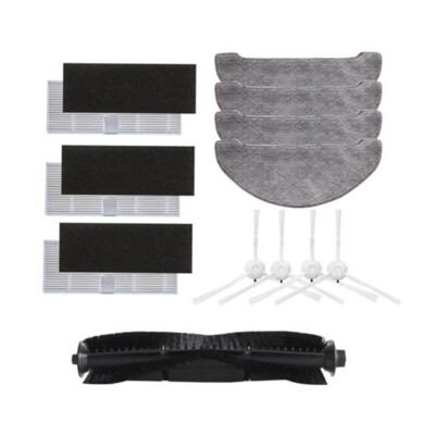 Zubehör Für-IMILAB V1 Staubsauger Roller Filter Seitenbürste Wischtücher Kit ,DE