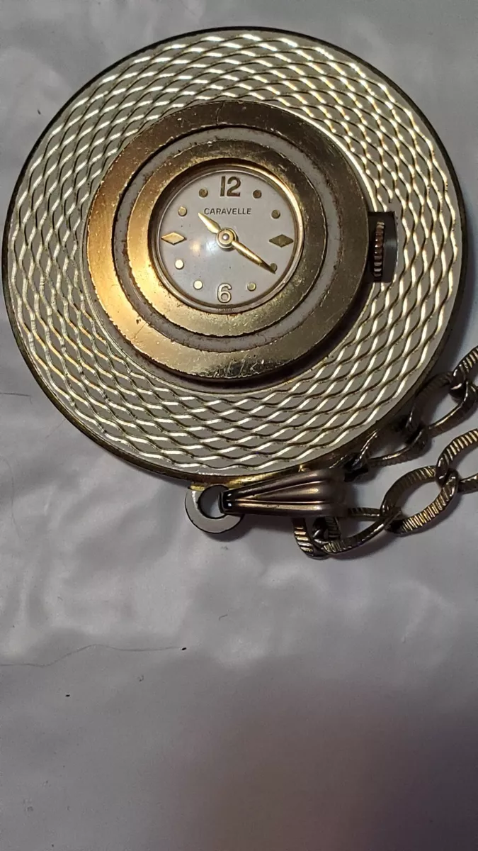 Caravelle pendant cheap watch