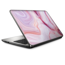Universal Laptop Skins Wrap for 14" - Pink Stone Marble Geode