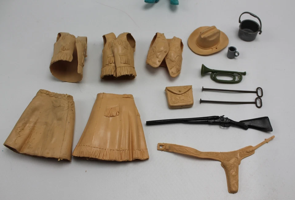 Оригинальная 12-дюймовая экшн-фигурка Marx ковбой Джейн Уэст лучшее с Запада (83) - Изображение 2 из 4