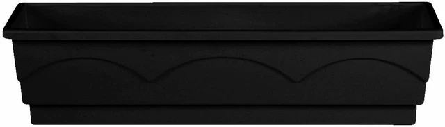 Graue Pflanzkörbe, Blumentöpfe