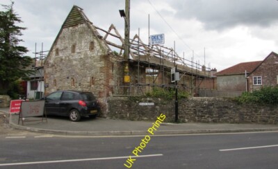 Foto 6x4 Leoparden Scheune, Havenstreet, Isle of Wight Das Gebäude auf der c c2015