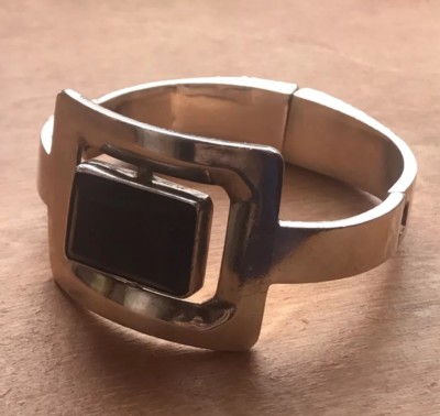 VINTAGE ALICIA De La Paz 950 STERLING ONYX Modernist Mid century