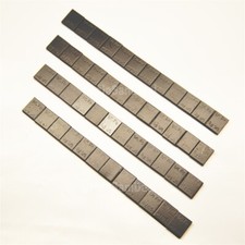 Matte Black Low Profile Wheel Balance Stick On Adhesive Weights 14oz 48 Pieces Matte Black Low Profile Wheel Balance Stick On Adhesive Weights 14oz 48 Pieces