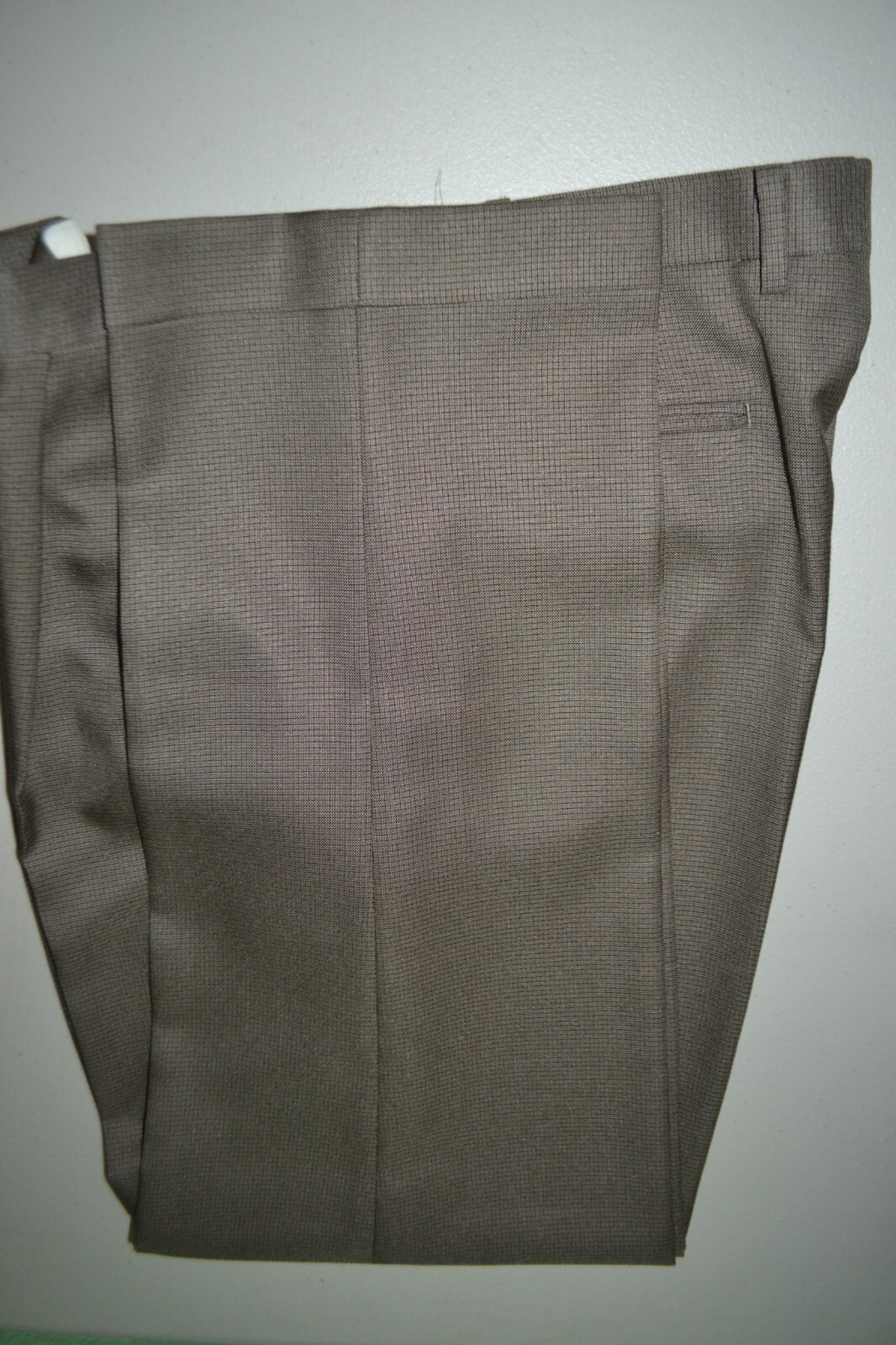 Ralph Ralph Lauren Men Light Brown Black Checked Dress Pants Size 36x32 thumbnail 6