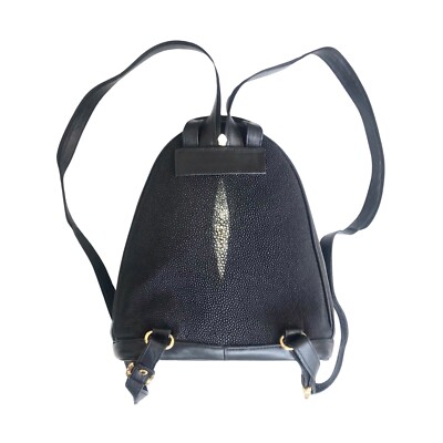 Genuine Black Stingray Leather Women