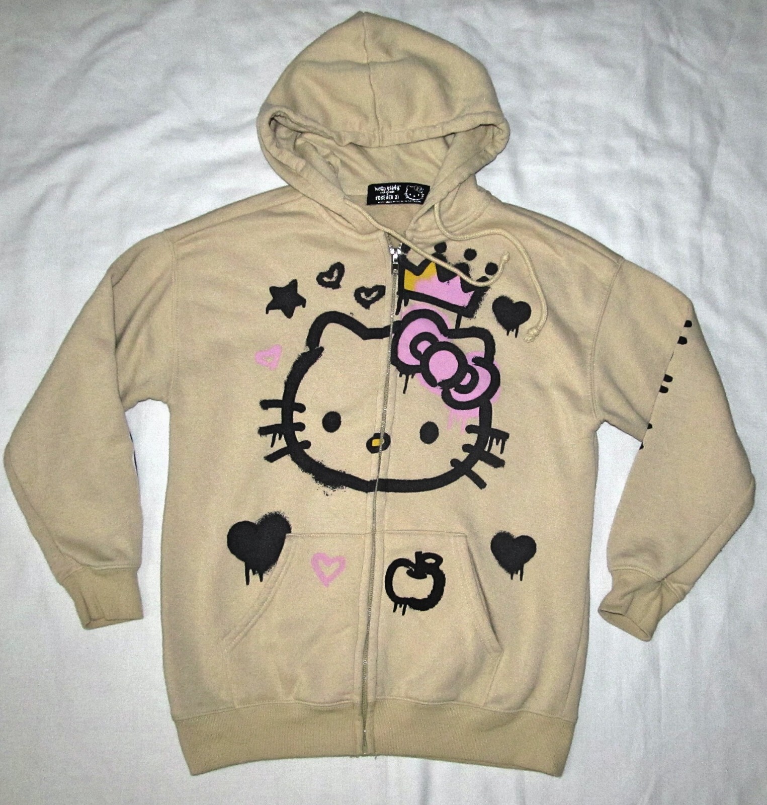 hello kitty zip up forever 21