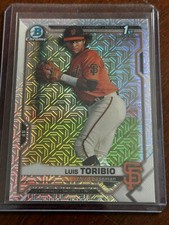 2021 Bowman Chrome Prospects Mojo Refractor Giants Luis Toribio BCP-228