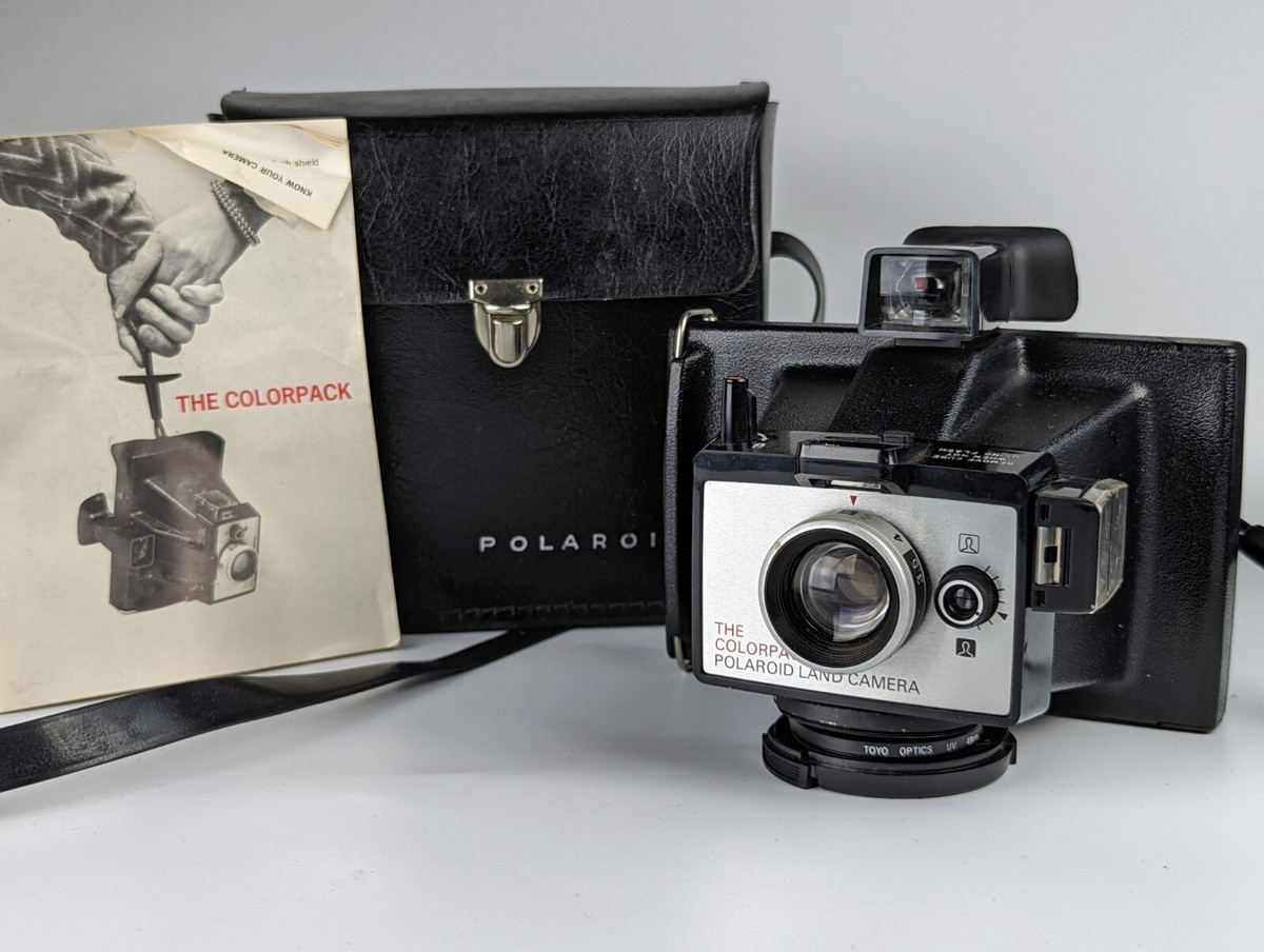 Polaroid The Colorpack Land Camera 107/108 Film w/ Case | eBay