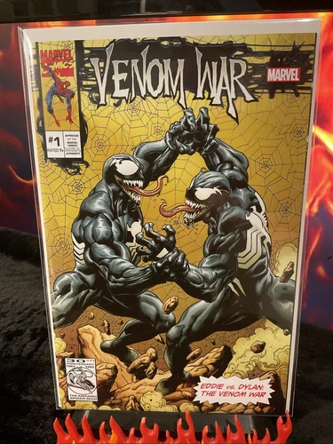VENOM WAR 1 MARK BAGLEY EXCLUSIVE TRADE DRESS VARIANT NM 2024