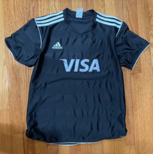 Vintage Adidas VISA Shirt Mens Soccer Jersey Adult Size L
