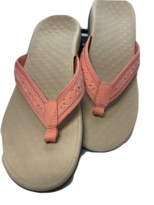 Vionic 9M Coral Slip On Sandals Perfect For Pool Or Beach Or Dinner! New | eBay