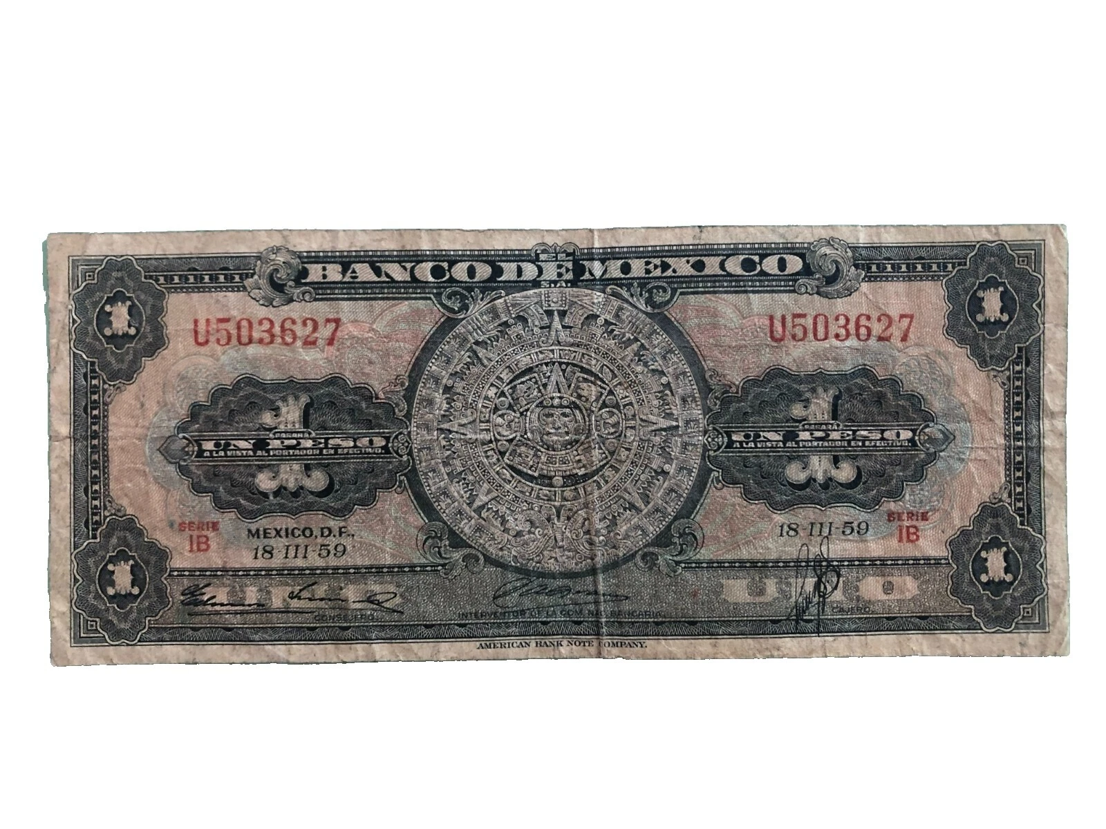 1959 North & Central American Paper Money