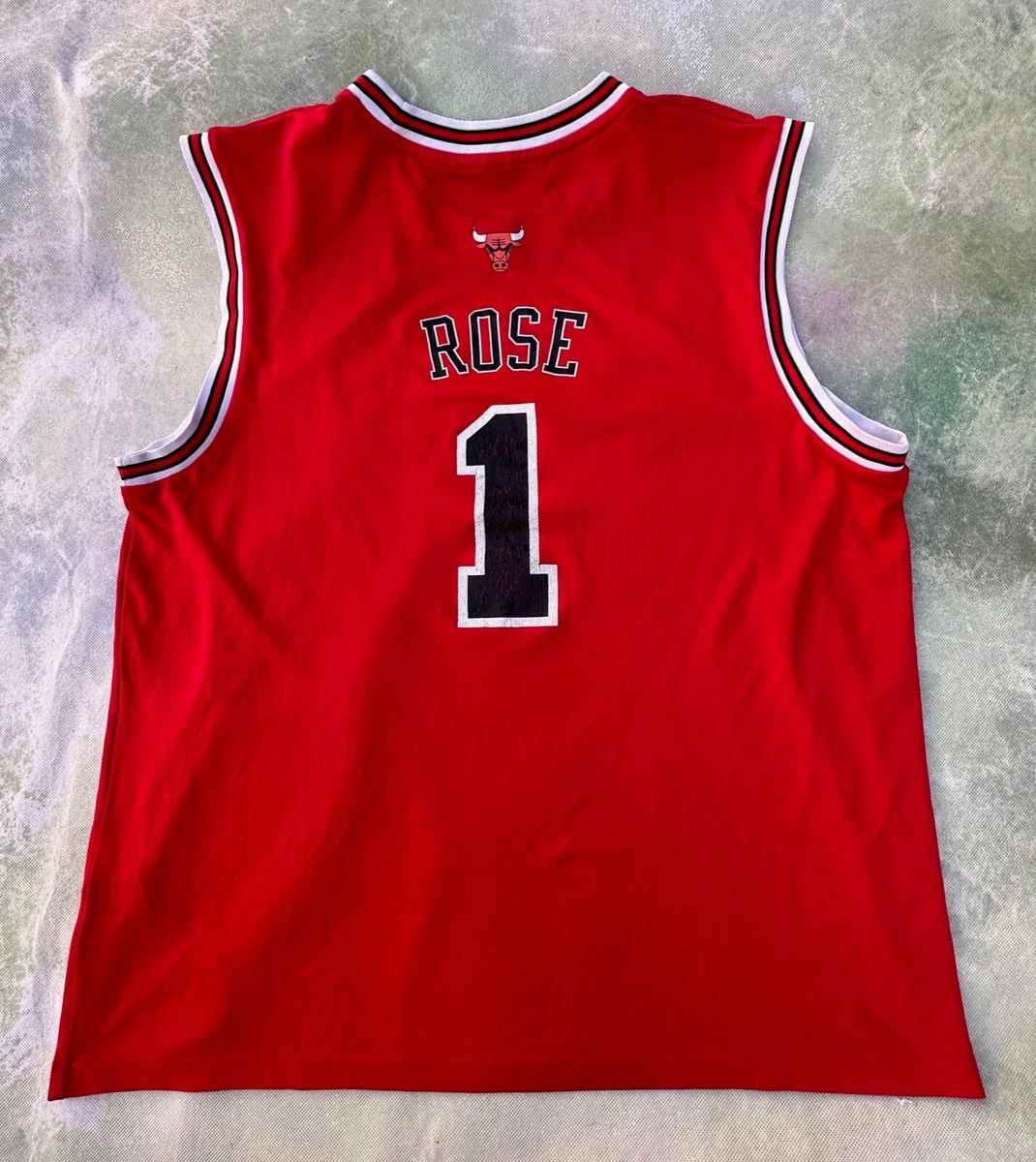 Chicago bulls on sale rose 1 jersey