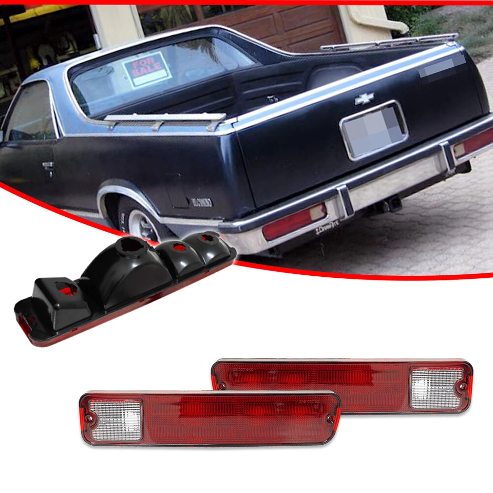 Juego de luces traseras para Chevrolet El Camino Malibu GMC Caballero 1979-1987 Foto 2 de 4