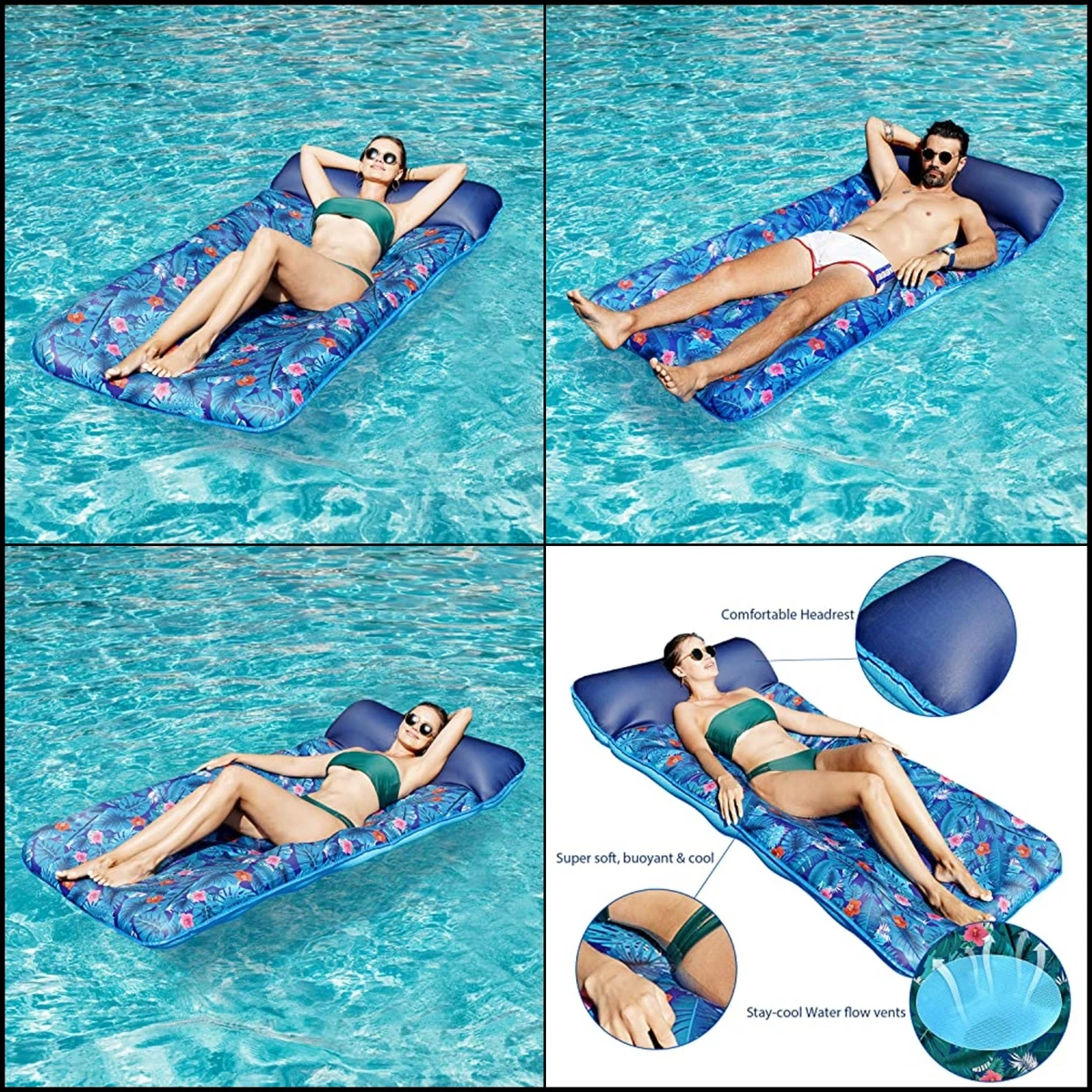 Fabric covered pool floats 2025