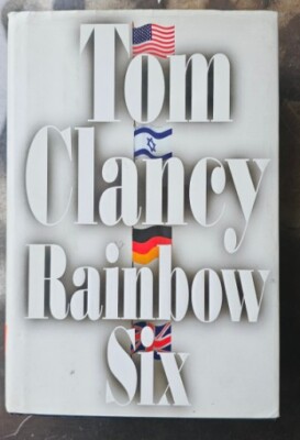 Rainbow Six 1st Edition 1st Printing  Tom Clancy 1998 VTG Hardcover Book DJ
