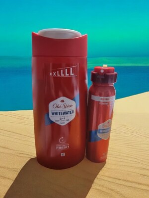 Old Spice Whitewater  3 in 1 Body&Hair&Face  675 ml & Deodorant 150 ml