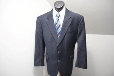 Jos A Bank Wool Striped 2 Piece Suit Pants Jacket MADE IN USA Mens 36 x 28 42 R