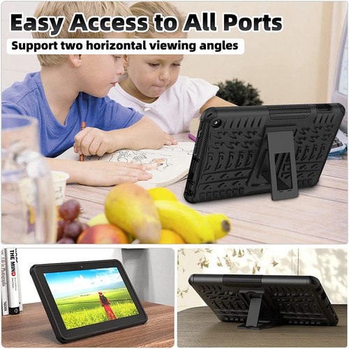For Amazon Kindle Fire HD 10/10 Plus 12th Gen Tablet Heavy Duty Stand Case Cover - Picture 16 of 55