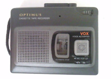 VOX~Optimus~CTR-115~Voice-Activated~Cassette Tape~Player/Recorder~Tested