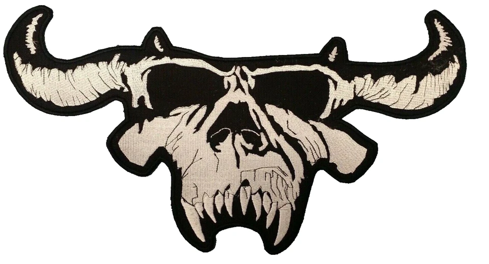 DANZIG Back Patch 12" Iron on/Sew on Embroidered High-quality Samhain Misfits - Image 2 of 2